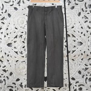 Vintage Christian Dior Monsieur Dress Pants Men 33x29 Gray Pinstripe USA